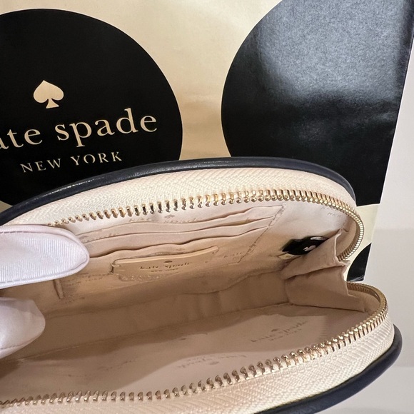 NWT KATE SPADE GRAND SLAM 3D TENNIS RAQUET CROSSBODY & CARD HOLDER - Picture 5 of 10